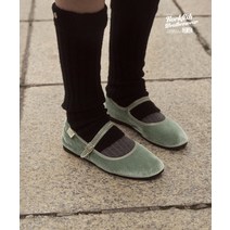 국내 정품 매장판 락피쉬 웨더WEAR 벨라 메리제인 FLAT - 제이드