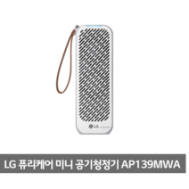 LG전자 퓨리케어 미니 공기청정기 화이트 AP139MWA 13m³
