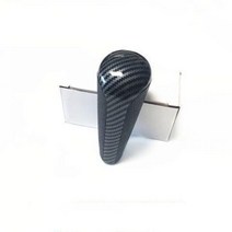 자동차 자동 변속기 시프트 레버 노브 헤드 푸조 206 207 301 307 시트로엥 C2 C3, Carbon fibre