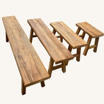 벤치소파 야외 테이블 고재 원목 의자 긴의자 빈티지, 170X26X45