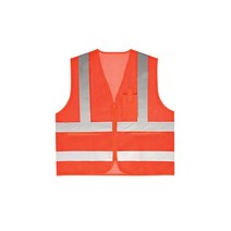 고휘도 반사조끼 안전조끼 주황 XXL 공사조끼 야간작업조끼