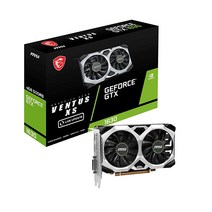 MSI 게이밍 지포스 GTX 1630 4GB GDRR6 64비트 HDMI/DP/DVI 듀얼 팬 OC 그래픽 카드 (GTX Ventus XS 4G OC)