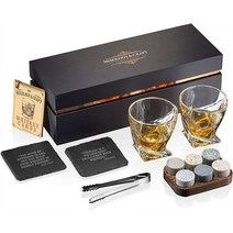 믹솔로지 크래프트 위스키스톤 선물세트화강암 스톤 6개 잔세트 10oz 남자선물, Mixology  Craft