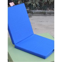체육매트 체대입시 체력 테스트 매트리스 낙법용 패드, 블루(100x50x5)