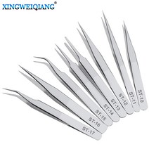 무소음트렌치 봉제 도구 다목적 정밀 족집게 스테인레스 스틸 정전기 방지 주방 DIY, 03 ST14