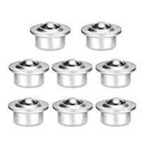 8PCS 스테인레스 스틸 볼 전송 베어링 캐스터 범용 자료 컨베이어 롤러 볼, 보여진 바와 같이, 하나, 8개