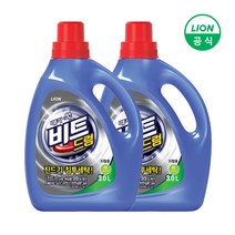 비트 액체 세탁세제 3L 용기 드럼용, 2개