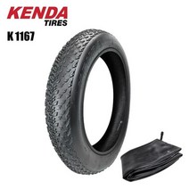 광폭자전거 바퀴 두꺼운 자전거 팻바이크 kenda k1167 20x4.0 뚱뚱한 타이어 blackwall clincher 20x4 타이어 98 406 전자 설원 타이어 atv, 20x4.0 및 튜브