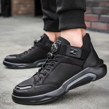 바이크 숏부츠 레트로 오토바이 승마 신발 남성 휴대용 버클 오토바이 신발 오토바이 신발, 39, 7008 블랙 사계절