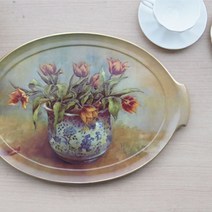 [HEIM] 오동나무 원형 쟁반, 키스
