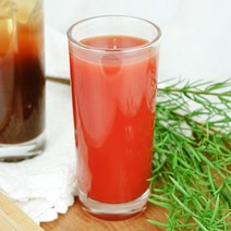 쥬스잔 230ml 아이스커피잔 일자 롱 유리컵, 1개