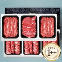 투뿔 횡성한우 등심3 특수2 안심채끝 한우 프리미엄 세트 3.0kg, 단품