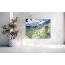 엘앤디 명화 - 빈센트 반 고흐 생 폴 병원의 뒷산 풍경