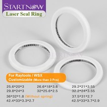 목공기계부품 목공부품 wsx raytools 파이버 레이저 커팅 헤드 보호 렌즈 o-링, WSX 26.6x18x3.6