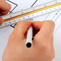 삼각형자 제도 도안 문구용 전문가 스케일 자 15 30cm삼각스케일자 30cm자 15cm자 제도용방안자 도면용자, 제품선택, 30cm - 고배율