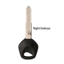 WhatsKey 오토바이 키 스즈키 도난 방지 잠금 장치 점화 키 AN650 AN250 AN400 Sj50 V125G V125S V50 AG50 60, Right embryo