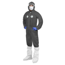 이편한 PP 두꺼운(60g)원피스 60g 방진복 일회용 작업복 분진복 보호복 회색(그레이) XL 예인, 20매, 회색