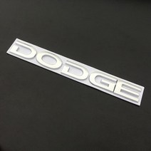 카라반 Dodge Durango Journey charger용 자동차 합금 레터 배지 프론트 후드 커버 스티커 Jcuv Caliber C, 03 은