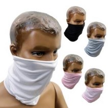 소프트터치 멀티스카프 쿨스카프 쿨타월 바라클라바 스카프 여름넥워머, 화이트