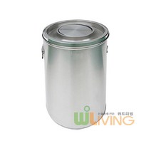 모래겸용 스텐휴지통(385x680/80리터) 모래재털이 _ 239299EA