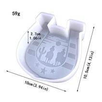 만능 실용적 편리한 자동차 아로마 테라피 드롭 접착제 금형 DIY 달의 위상 모닥불 광대 제이슨 양초 석고 실리콘, [01] 1