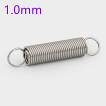 스프링 스테인레스 스틸 장력 연장 외경 8mm 10mm 12mm 길이 40-100mm 2-5 개/로트 1.0mm, [01] 1.0mm, [03] 12mm, [05] 40mm  5pcs