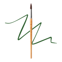 [공식] 헤렌드 수채화 둥근 붓 RJ-7000 4호~20호 5조 세트, 12호