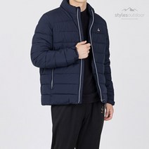 스타일에스 남성 빅사이즈 발열 안감 웰론 히팅 집업 골프 작업복 등산 아웃도어 패딩 점퍼