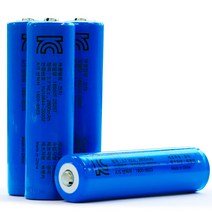 리튬이온 18650 배터리 충전 건전지 BMS 2600mAh 3.7V 2개 세트, 1개입