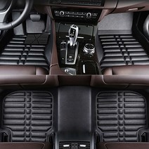 EV6 오토핏 4D 가죽 입체 카매트, 블랙, EV6 / 2021~