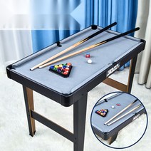 미니 당구대 포켓볼 가정용 당구다이 테이블 소형 장난감 게임 놀이 실내, 120cm 롱 + 스누커 [우드]