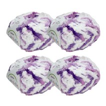 [앵콜스] 소프트베베(4볼세트) 뜨개실 털실 수면사 아기실 블랭킷, 14 포도구름