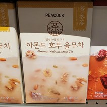 피코크 아몬드 호두 율무차 18g x 50개입