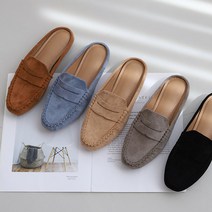 슈니슈 [특수사이즈] 수르 부드러운 스웨이드 가벼운 페니블로퍼 1cm 5colors 블로퍼
