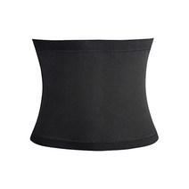 허리 트리머 여성용 허리 Cincher 남성용 밸리 밴드 Activewear 바디 토닝 벨트 랩 사우나 벨트 피트니스 요가 용 허리, 폴리에스테르, 블루 S에서 M