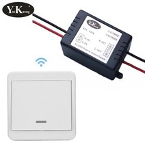 무선 원격 스위치 무선 원격 제어 스위치 AC 220V 수신기 벽 패널 송신기 홀 침실 천장 조명 램프 TX, 한개옵션0