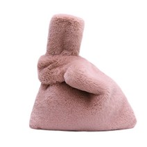 잇쁨 페이크퍼 손목가방 퍼가방 털가방