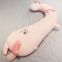 안녕 나는 귀여운 애착인형 아이스 롱슬립 쿠션 집게 전용 어른 남자 옆잠 이 탈부착 가능, 03 파우더 유쿨 아이스 로퍼