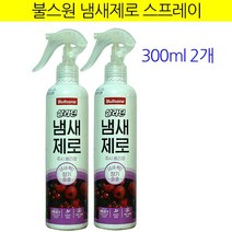 불스원 냄새제로 스프레이 쥬시 베리향, 300ml 3개