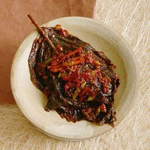 국산 양념 깻잎 장아찌 180g 깻잎 무침 깻잎 김치 집 밥반찬 여름 밑반찬 깻잎절임 밥도둑 반찬