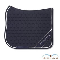 [ANIMO] WATO Dressage 스와로브스키 장식 마장마술 안장패드, 초코브라운