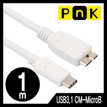 P052A USB3.1 CM-MicroB 케이블 1m, 단일상품(YNH3741)