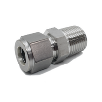 국산[SG-LOK] 튜브 락 피팅 스테인리스 서스 SUS316 Male Connector 커넥터 1/4 3/4 3/8 1/2 PT, 1개