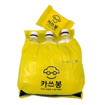 카쓰봉 차량용 쓰레기봉투 30P, 혼합색상, 3개