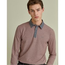 [21SS 닥스 골프 남성]코랄 냉감 스트라이프 긴팔 티셔츠DGTS1B314C2