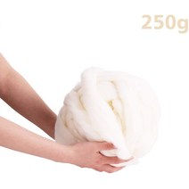 가죽공예도구 가죽공예공구 가죽공예LMDZ-8.82oz 양모 로빙 벌크 슈퍼 청키 원사 탑 바늘 펠팅 소프트 용, 한개옵션0