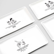 북프렌즈 동화일러스트 접시 귀여운그림 다과 문학 쿠키 피노키오 3W931D6D, 빨간머리앤