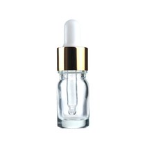 바른용기 투명 스포이드공병 유리 용기 [골드/화이트], 100개, 30ml