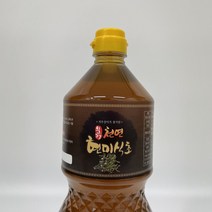 문경천연현미식초 흑초 2년숙성 천연발효 현미식초 1.8L, 1개