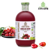 조지아스내추럴 유기농 산수유 코넬리안체리 1 000ml, 1개, 1000ml